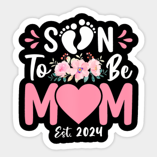 Soon To Be Mom 2024 Sticker